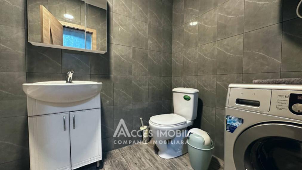 Casă! Strășeni, satul Roșcani, 2 camere + living, 73m2 + 12 ari. Euroreparație!: 10
