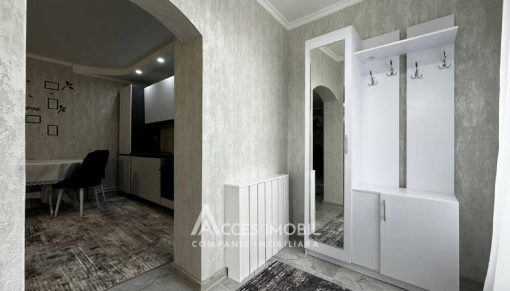 Casă! Strășeni, satul Roșcani, 2 camere + living, 73m2 + 12 ari. Euroreparație!: 8