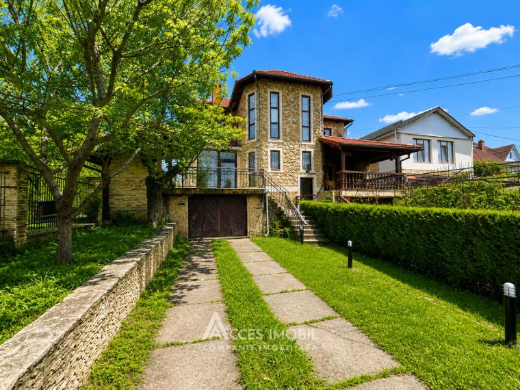 Duplex în 3 nivele! Cojușna, str. Chișinăului, 220m2 +  5 ari! Încălzire autonomă!: 0