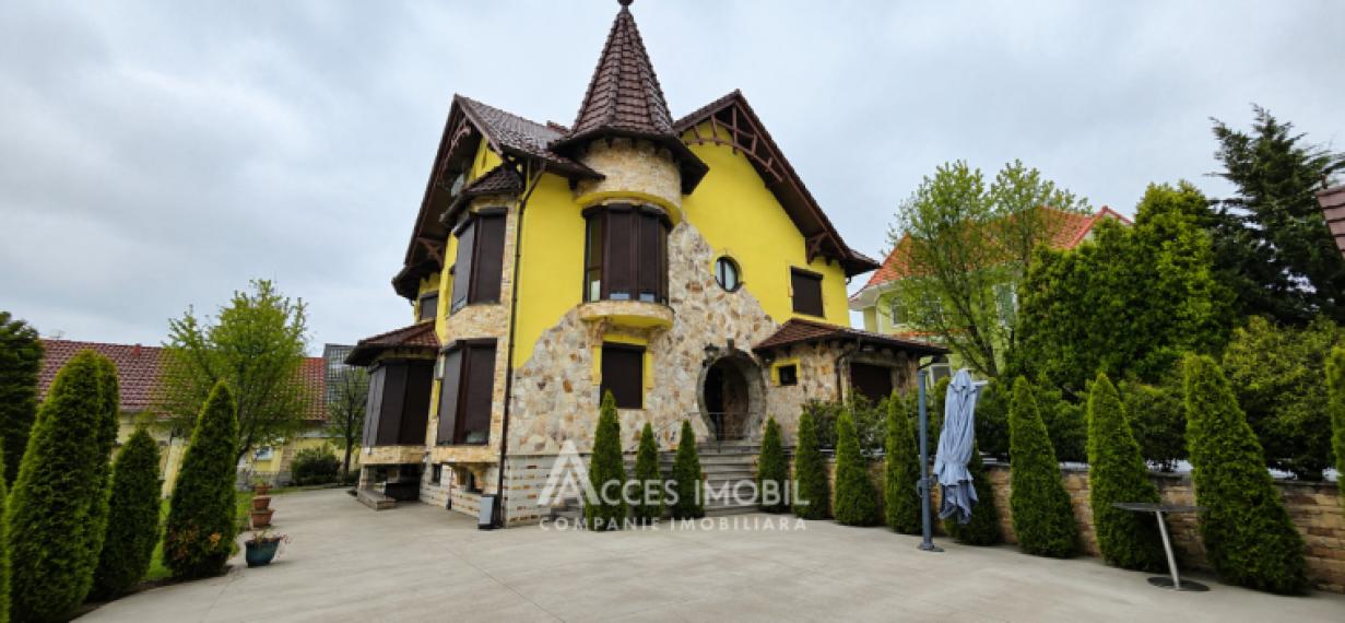 Casă în 2 niveluri! Stăuceni, str. Mihail Frunze, 500m2 + 6 ari! Reparație premium!: 1