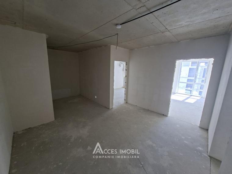 Golban Trade! New Block! Durlesti, Regina Elisabeta street, 2 rooms + living room. White version!: 4