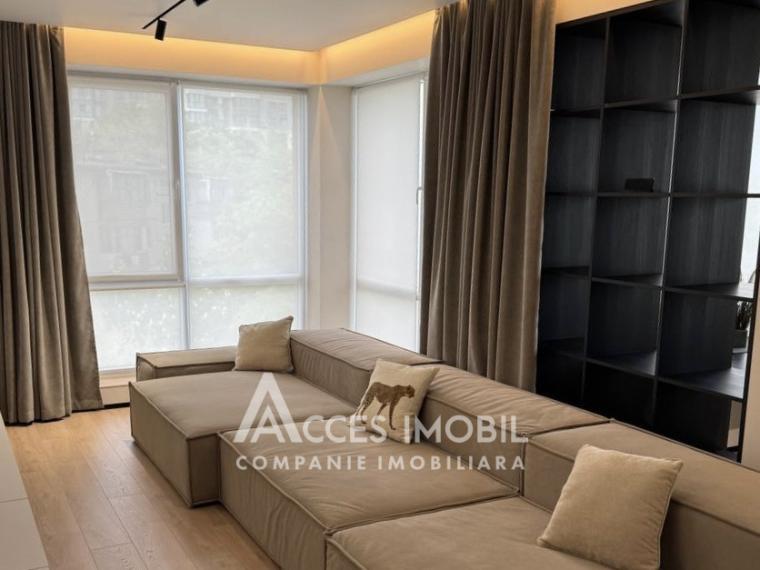Rent! New block! Botanica, Decebal bd., 1 room + living room. Euro repair! Autonomous heating!: 1
