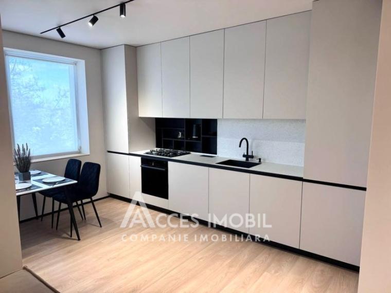 Rent! New block! Botanica, Decebal bd., 1 room + living room. Euro repair! Autonomous heating!: 3