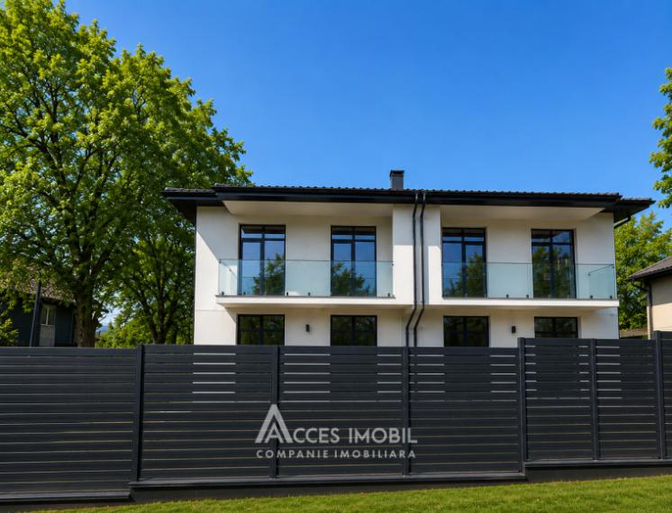 TownHouse în 2 niveluri! str. V. Crăsescu Poșta Veche, 176m2 + 3 ari! Variantă albă!: 0