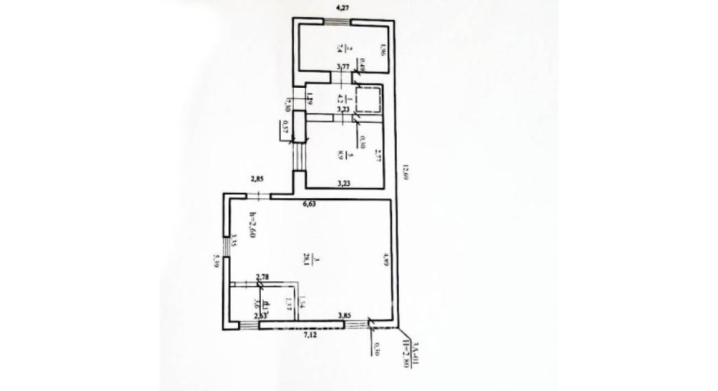Vilă! Sîngera, str. I.P.Iuvma, 3 camere + living, 80m2 + 6 ari. Euroreparație!: 17