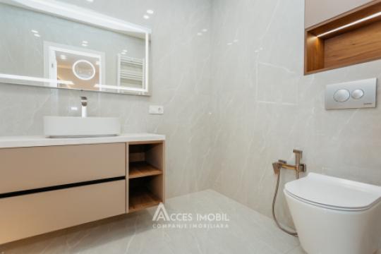 New Block! Durlesti, Regina Elisabeta street, 1 room + living room. Premium Repair!: 13