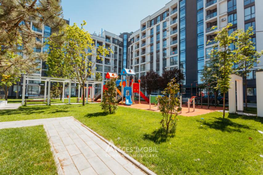 New Block! Durlesti, Regina Elisabeta street, 1 room + living room. Premium Repair!: 20