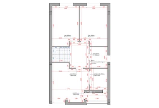 Townhouse în 3 niveluri! Durlești, str. Rezistenţei, 180m2 + 3 ari! Variantă albă!: 8