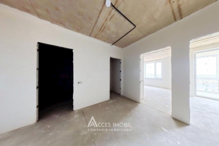Golban Trade! New Block! Durlesti, Regina Elisabeta street, 1 room + living room. White Version!: 5