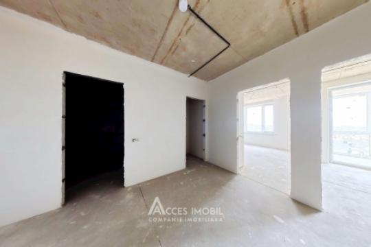 Golban Trade! New Block! Durlesti, Regina Elisabeta street, 1 room + living room. White Version!: 5