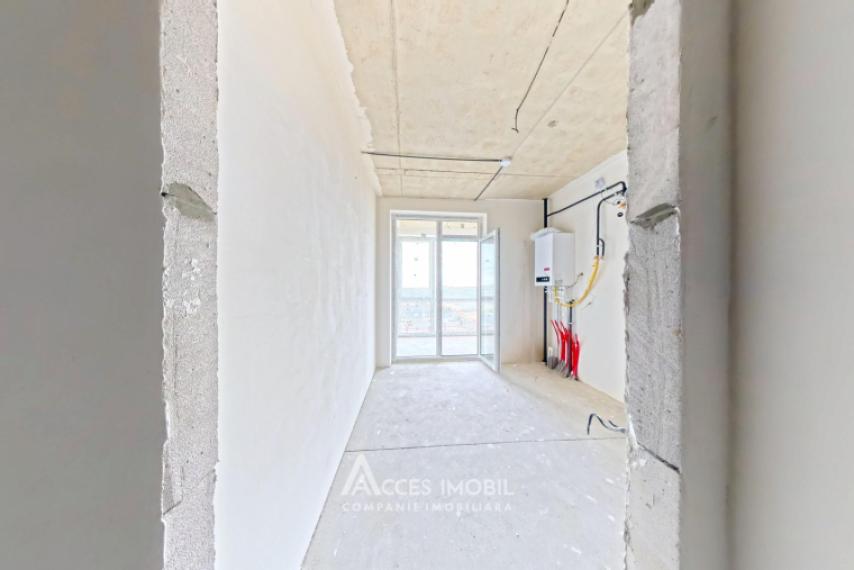 Golban Trade! New Block! Durlesti, Regina Elisabeta street, 1 room + living room. White Version!: 4