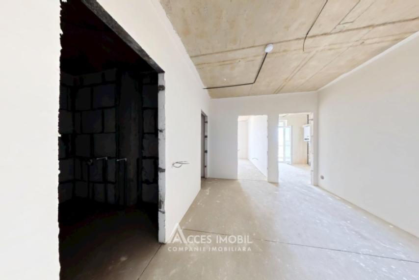 Golban Trade! New Block! Durlesti, Regina Elisabeta street, 1 room + living room. White Version!: 6