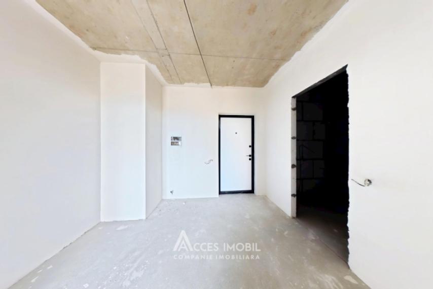 Golban Trade! New Block! Durlesti, Regina Elisabeta street, 1 room + living room. White Version!: 2