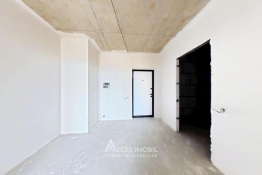 Golban Trade! New Block! Durlesti, Regina Elisabeta street, 1 room + living room. White Version!: 2