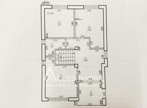 Casă în 3 niveluri! str. Olga Vrabie, Râșcani, 270m2 + 3 ari. Variantă albă!: 6