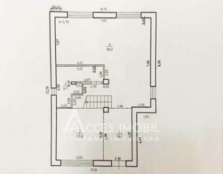 Casă în 3 niveluri! str. Olga Vrabie, Râșcani, 270m2 + 3 ari. Variantă albă!: 8