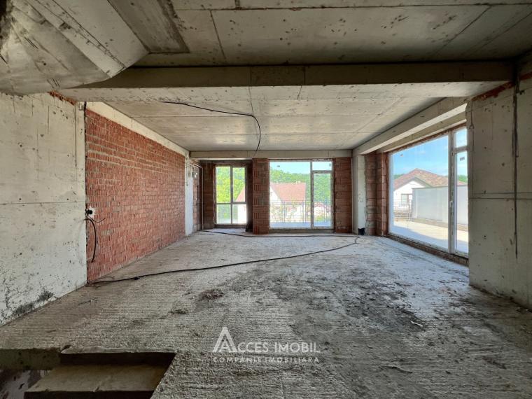 Townhouse on 3 levels! Durlești, Rezistensei str., 180m2 + 2 acres! Gray version!: 1