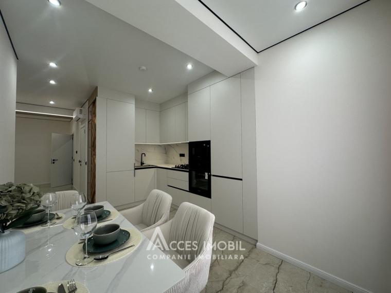 New Building! Durlesti, Cartusa street, 2 rooms + living room. Eurorepair! Middle floor!: 1