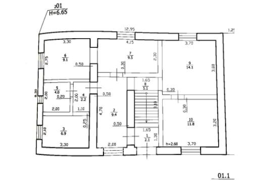 Casă! Cojușna, str. Mihai Viteazul, 5+ camere + living, 132m2 + 18 ari. Încălzire autonomă!: 16