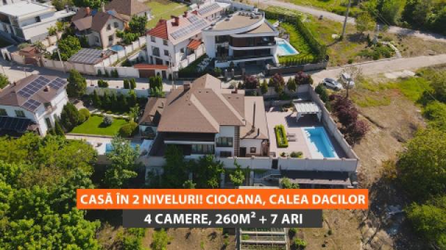 Дом в 2 уровня! Чеканы, ул. Каля Дачилор, 4 комнаты, 260м² + 7 соток. Евроремонт!: 0