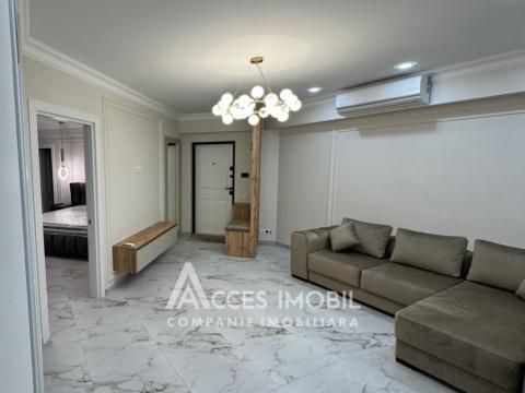 Chirie! Basconslux! Ciocana, str. Mircea cel Bătrân, 2 camere + living. Euroreparație! Încălzire autonomă!: 3