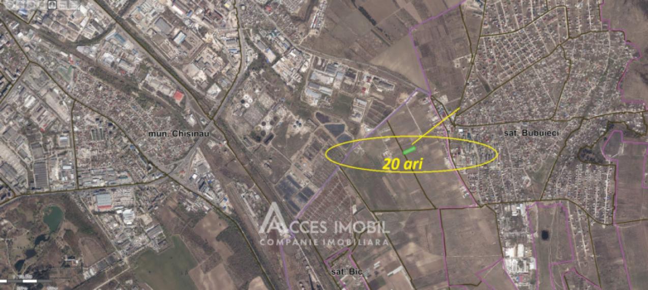 Teren pentru construcții comerciale 20 ari! Bubuieci!: 9