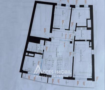 Telecentru, str. Grenoble, 4 camere! Variantă albă! Proiect de design inclus!: 1