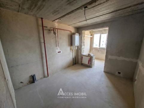 Bloc Nou! Durlești, str. Nicolae Testemițanu, 1 cameră + living. Varianta albă! Planimetrie individuală! Încălzire autonomă!: 3