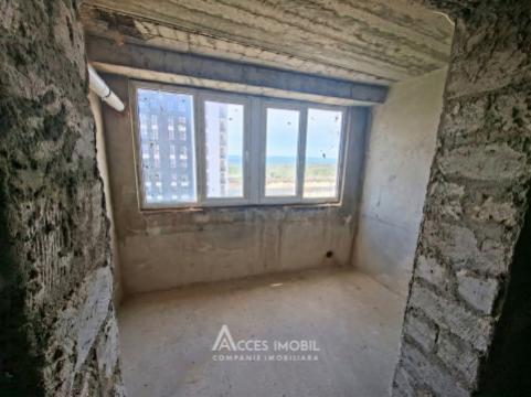 Bloc Nou! Durlești, str. Nicolae Testemițanu, 1 cameră + living. Varianta albă! Planimetrie individuală! Încălzire autonomă!: 2