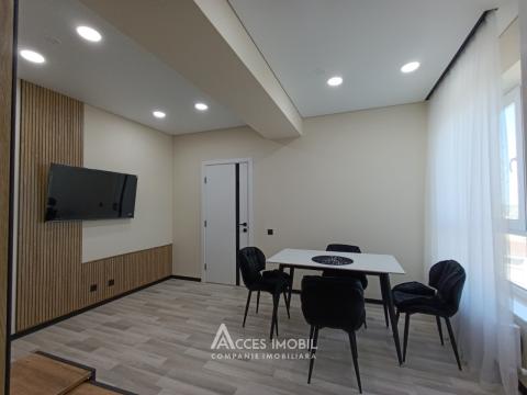 Estate Invest! Bloc Nou! Telecentru, str. Ialoveni, 1 cameră + living. Euroreparație!: 1