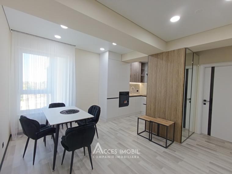 Estate Invest! Bloc Nou! Telecentru, str. Ialoveni, 1 cameră + living. Euroreparație!: 0