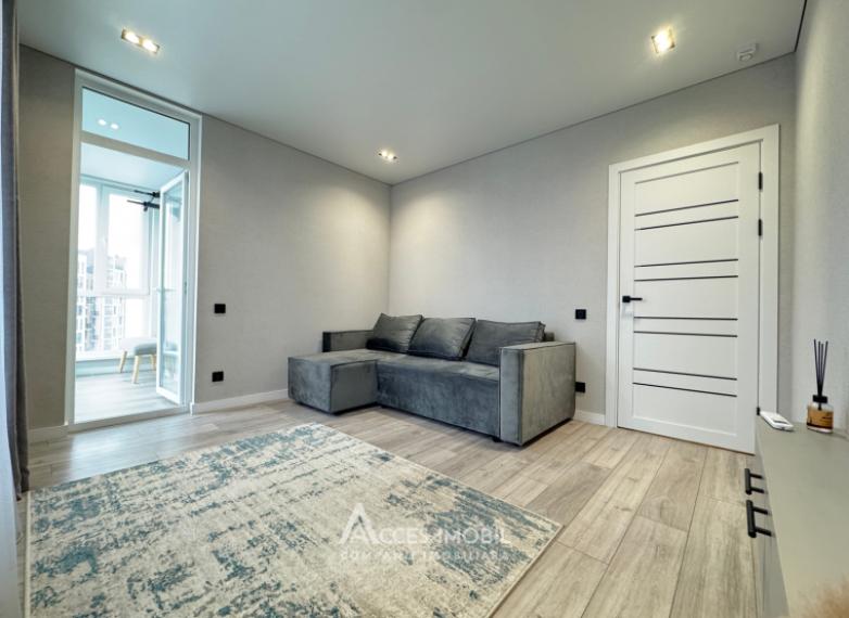 For Rent! New Block!  Renasterii Nationale avenue, 2 rooms. Euro Repair!: 3