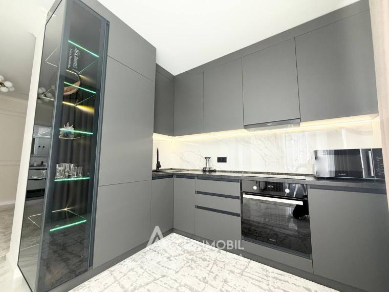 Chirie! Bloc Nou! Buiucani, str. Onisifor Ghibu, 2 camere + living. Euroreparație! Localizare de mijloc!: 10