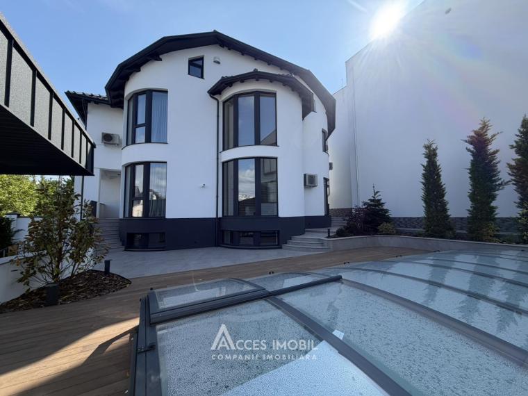 Chirie! Casă în 2 niveluri! Râșcani, str. Academician Sergiu Rădăuțanu! 290m2 + 6 ari! Reparație premium!: 1