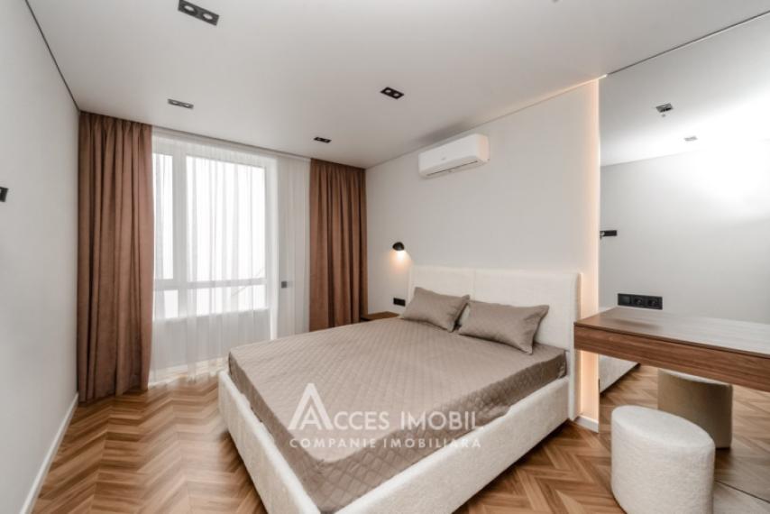 Penthouse! Bloc Nou! Durlești, str. Regina Elisabeta, 2 camere + living + terasă! Euroreparație! Încălzire autonomă!: 5