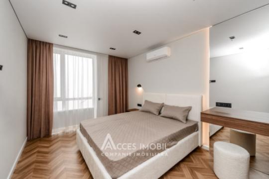 Penthouse! Bloc Nou! Durlești, str. Regina Elisabeta, 2 camere + living + terasă! Euroreparație! Încălzire autonomă!: 5