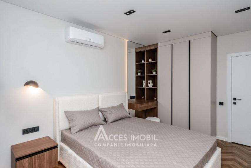 Penthouse! Bloc Nou! Durlești, str. Regina Elisabeta, 2 camere + living + terasă! Euroreparație! Încălzire autonomă!: 8