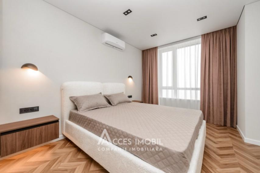 Penthouse! Bloc Nou! Durlești, str. Regina Elisabeta, 2 camere + living + terasă! Euroreparație! Încălzire autonomă!: 6