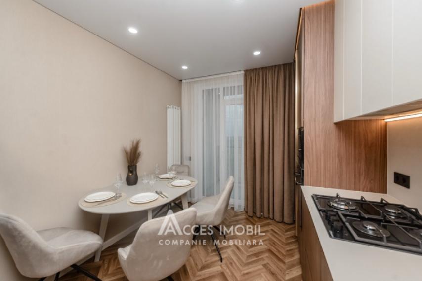 Bloc Nou! Durlești, str. Regina Elisabeta, 1 cameră + living. Euroreparație!: 4