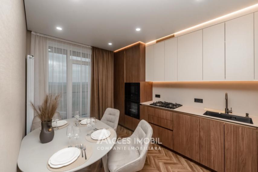 Bloc Nou! Durlești, str. Regina Elisabeta, 1 cameră + living. Euroreparație!: 5
