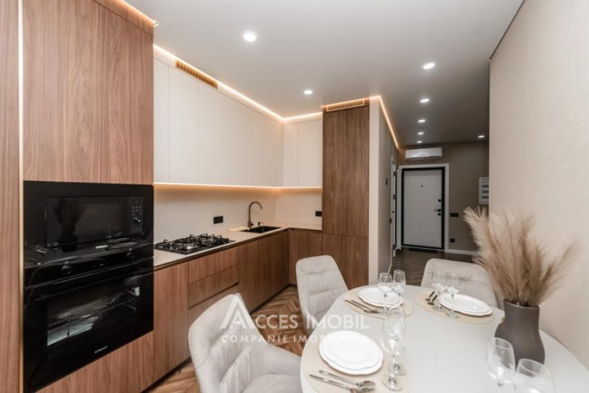 Bloc Nou! Durlești, str. Regina Elisabeta, 1 cameră + living. Euroreparație!: 6