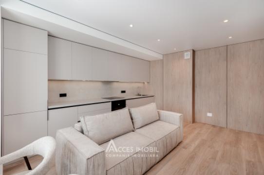 Bloc Nou! Durlești, str. Cartușa, 2 camere + living. Euroreparație! Încălzire autonomă!: 7