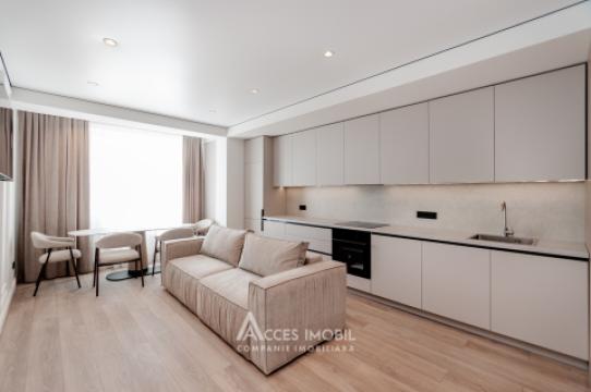Bloc Nou! Durlești, str. Cartușa, 2 camere + living. Euroreparație! Încălzire autonomă!: 9
