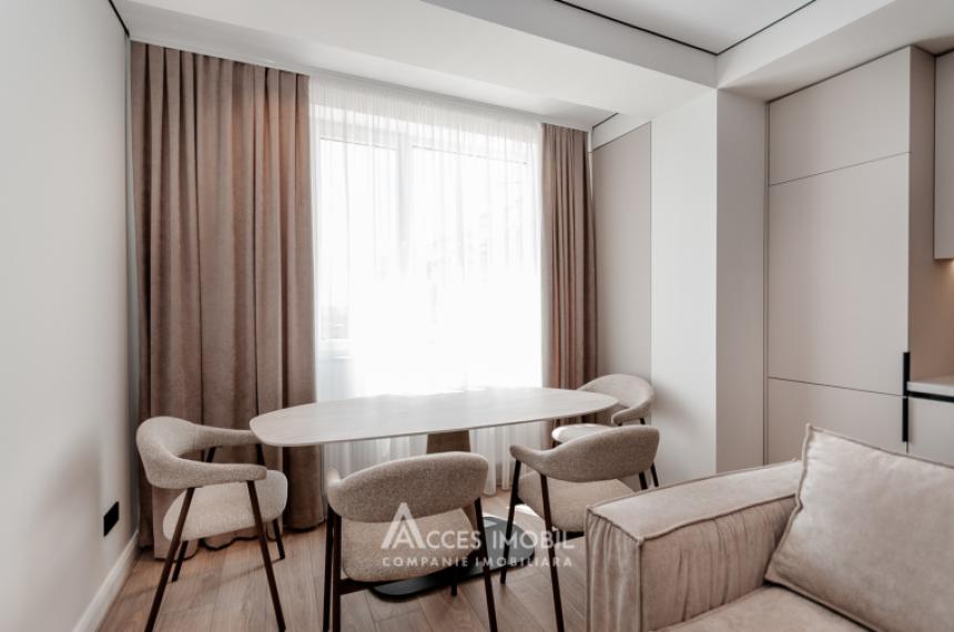 Bloc Nou! Durlești, str. Cartușa, 2 camere + living. Euroreparație! Încălzire autonomă!: 10