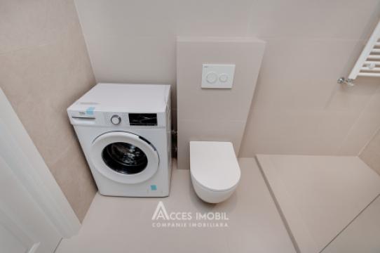 Bloc Nou! Durlești, str. Cartușa, 2 camere + living. Euroreparație! Încălzire autonomă!: 16