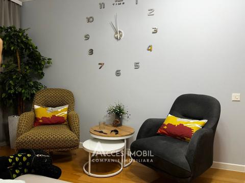 Telecentru, str. Gheorghe Asachi, 2 camere. Euroreparație! De mijloc!: 3