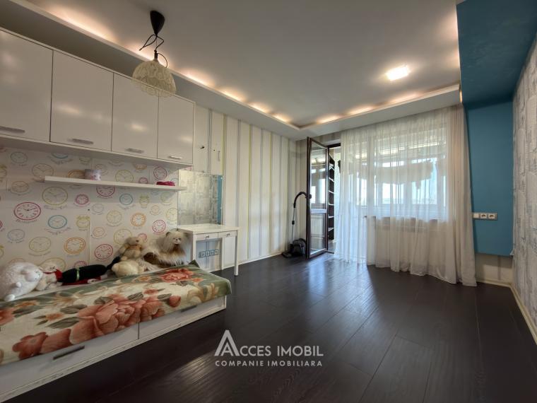 Râșcani, str. Andrei Doga, 3 camere + living. Euroreparație!: 5