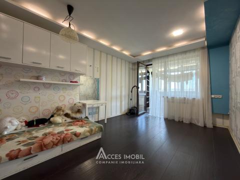 Râșcani, str. Andrei Doga, 3 camere + living. Euroreparație!: 5