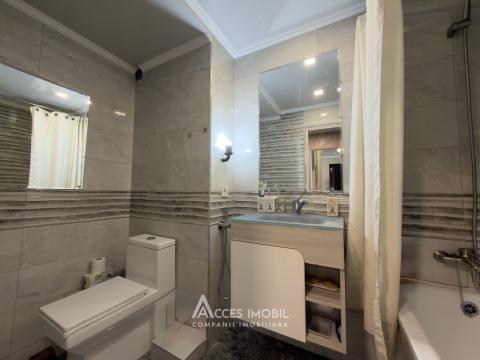 Râșcani, str. Andrei Doga, 3 camere + living. Euroreparație!: 9