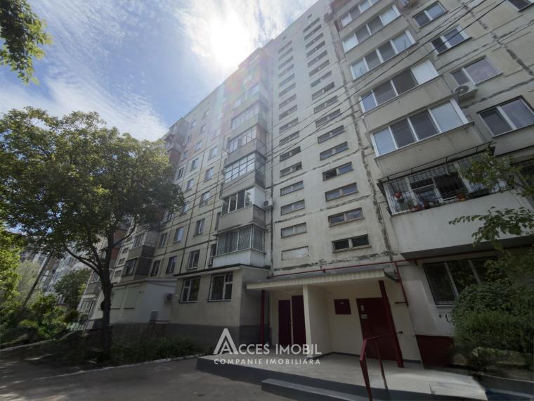 Râșcani, str. Andrei Doga, 3 camere + living. Euroreparație!: 10